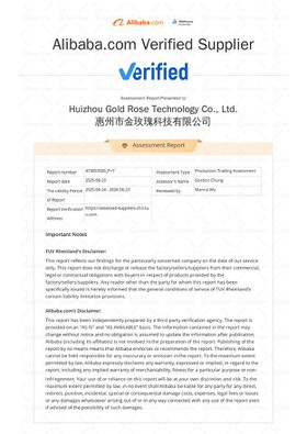 Supplier Assessment Report